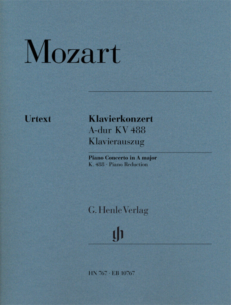 Mozart: Piano Concerto No. 23 in A Major, K. 488