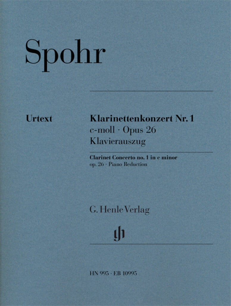 Spohr: Clarinet Concerto No. 1 in C Minor, Op. 26